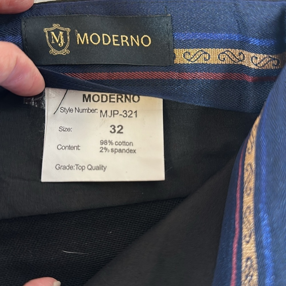 NWT Moderno Signature Black Jeans (Pants) 32x33 - Picture 10 of 10